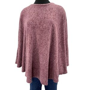 Cherish Fuzzy Purple Cape D4